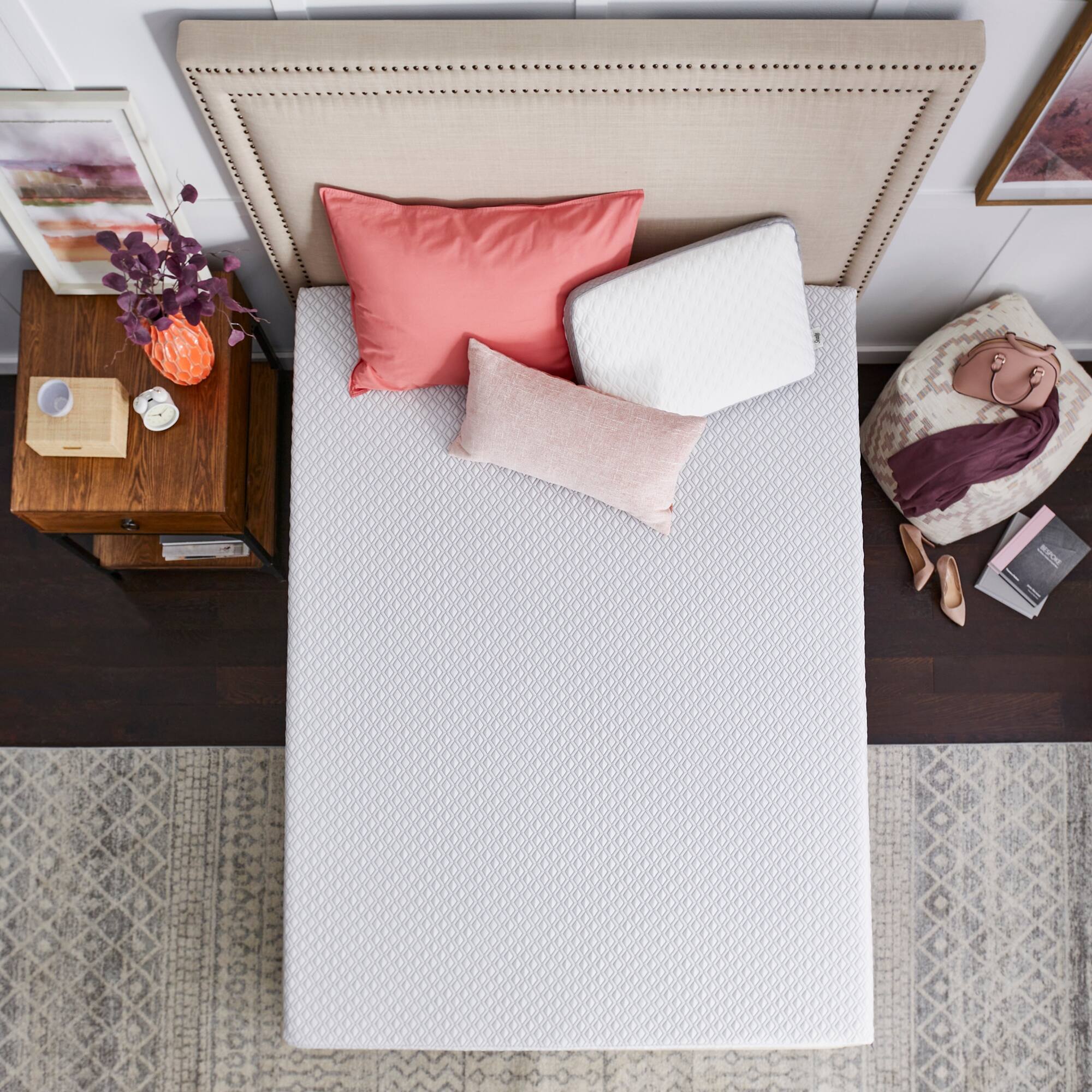 Sealy 12" Memory Foam Mattressinabox with Cool & Clean Cover Bed